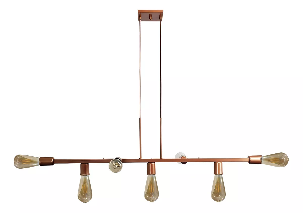 Pendente Rubis 7 Lâmpadas - Atmosfera Elegante | Alma & Casa