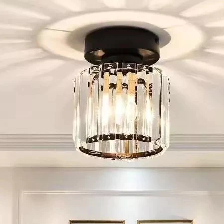Luminária de Cristal Moderna para Corredor e Sala | Alma & Casa