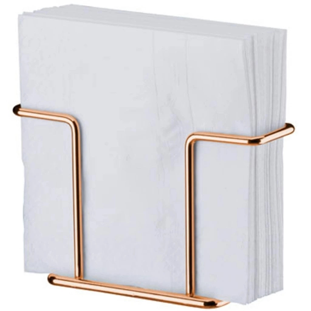 Porta Guardanapos Dourado Moderno e Sofisticado | Alma & Casa