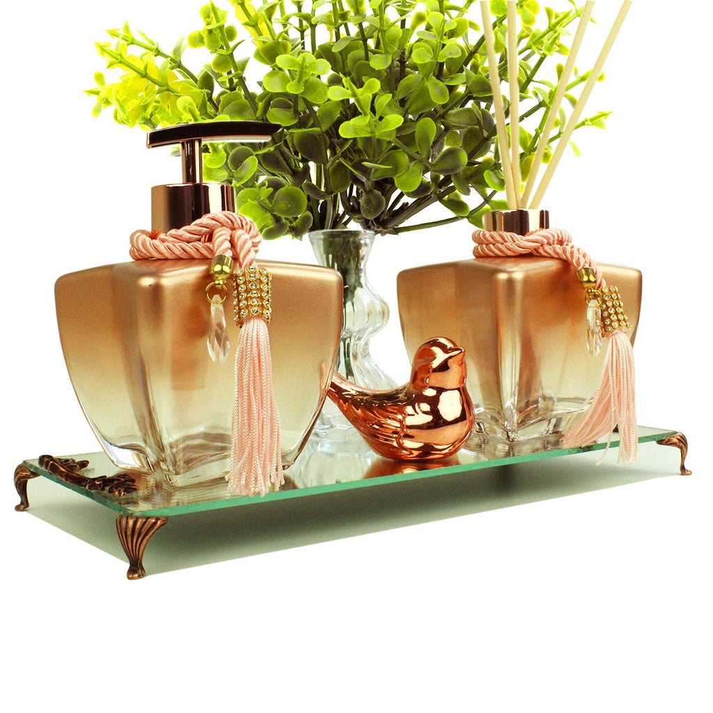 Conjunto Lavabo Estrela: Sofisticação em Perfume | Alma & Casa