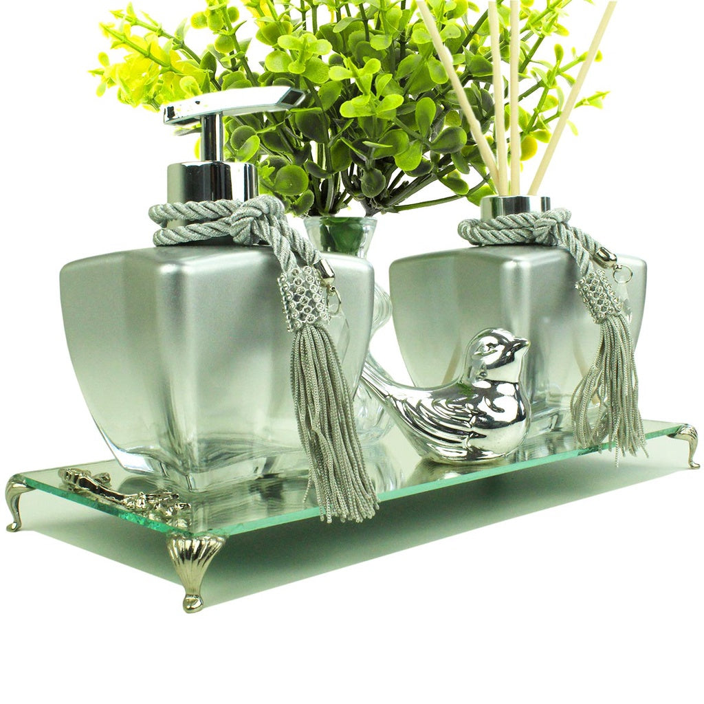 Conjunto Lavabo Estrela: Sofisticação em Perfume | Alma & Casa