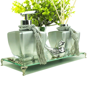 Conjunto Lavabo Estrela: Sofisticação em Perfume | Alma & Casa