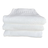 Kit 3 Toalhas de Banho Branca Hotel Teka Toronto Profiline 150x75 Luxo Algodão Macia Absorve Pousada