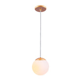 Lustre Globo Jabuticaba em Vidro Elegante | Alma & Casa