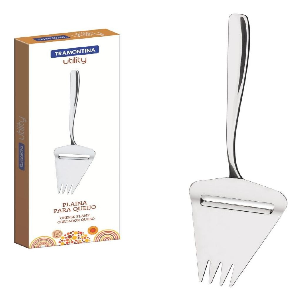 Fatiador de Queijo em Inox Tramontina: Elegância Funcional | Alma & Casa