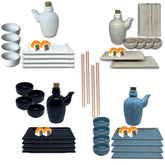 Kit Oriental Sushi 4 Pessoas Comida Japonesa Porcelana Casa