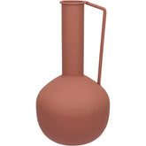 Vaso Decorativo em Metal Rosa Elegante | Alma & Casa