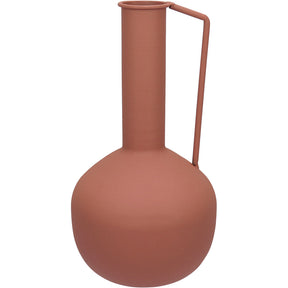 Vaso Decorativo em Metal Rosa Elegante | Alma & Casa