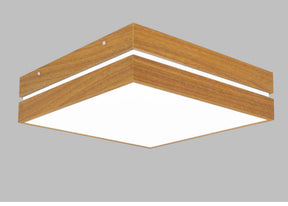 Plafon Friso MDF Louro Freijó – Iluminação Sofisticada | Alma & Casa