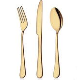 Talheres Slim Ouro & Prata: Dueto de Elegância | Alma & Casa
