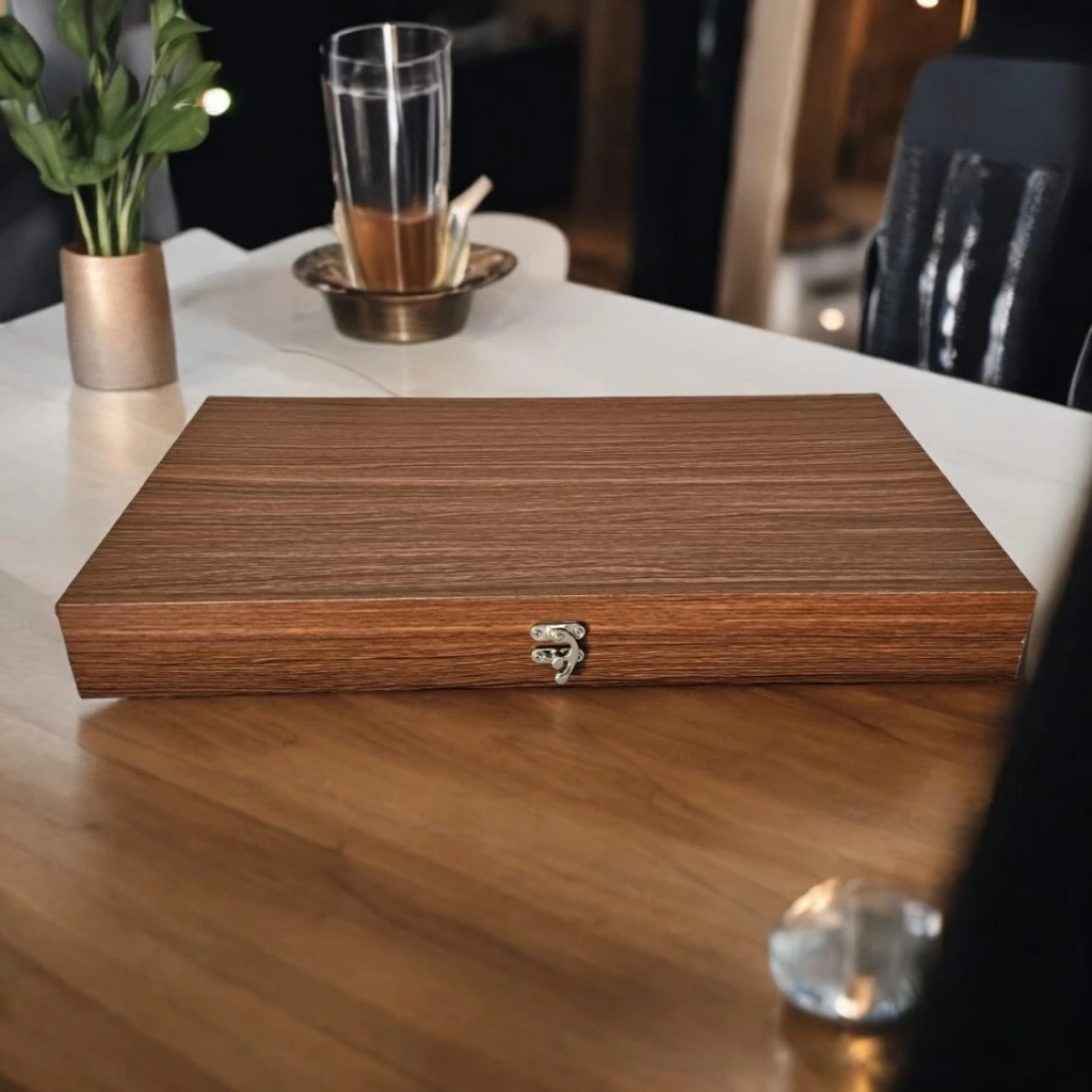Faqueiro Premium 42 Peças com Maleta de Madeira | Alma & Casa