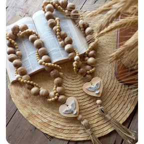 Colar de Mesa Decorativo em Cordão Natural | Alma & Casa