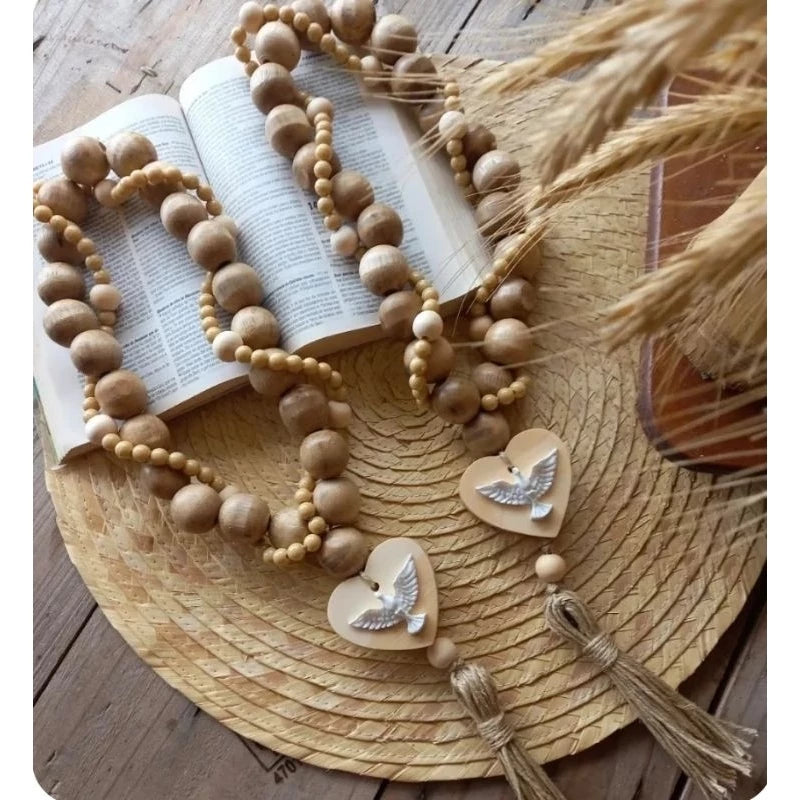 Colar de Mesa Decorativo em Cordão Natural | Alma & Casa
