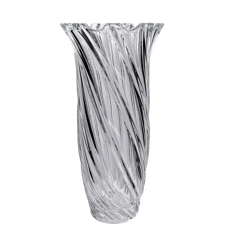 Vaso Vidro com Design Espiralado | Alma & Casa