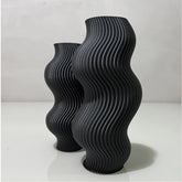 Vaso Decorativo Ondulado - Impressão 3D| Alma & Casa